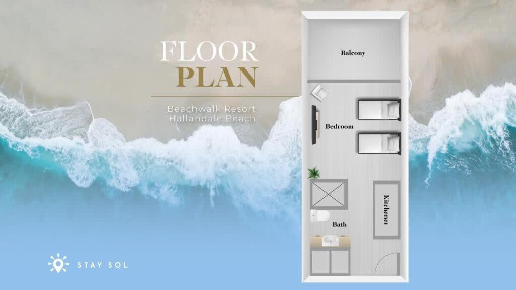 Amenities BALCONY w Stunning Views-Beachfront Hallandale Beach Exterior foto